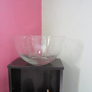 NIB/RARE Princess House Princess Heritage Handblown Crystal Bowl # 6194 NEW IN B